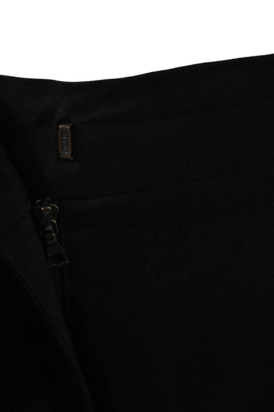 Narciso Rodriguez Unisex Black Dress Pants Cotton Blend Designer Size 40