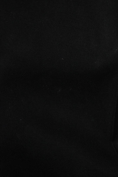 Narciso Rodriguez Unisex Black Dress Pants Cotton Blend Designer Size 40