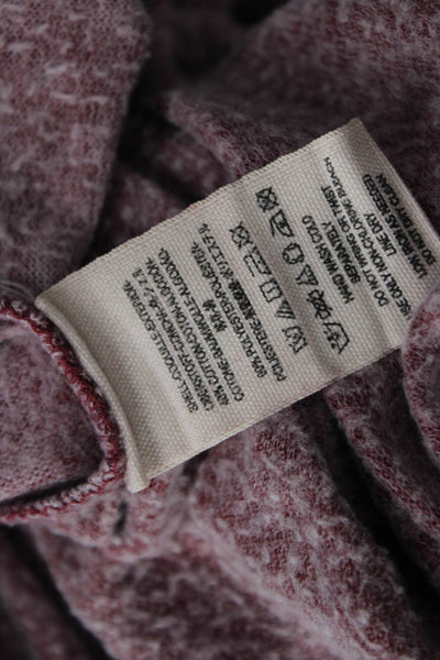 Free People Unisex Purple Pullover Sweater Long Sleeve Round Neck Size S