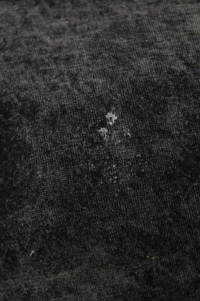 Dolan Women Basic Tunic Black Long Sleeve Round Neck Angora Rayon Size S