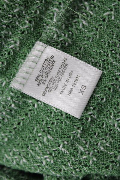 LNA Unisex Pullover V Neck Green Long Sleeve Size XS