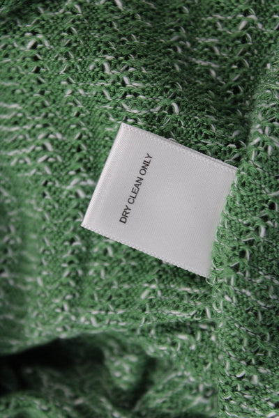 LNA Unisex Pullover V Neck Green Long Sleeve Size XS