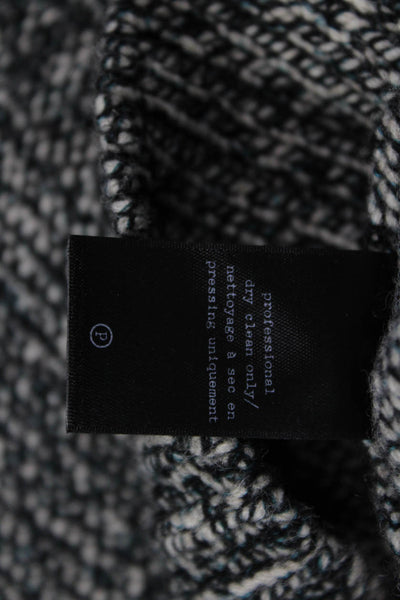 Rag & Bone Unisex Dark Gray V Neck 100% Cotton Pullover Long Sleeve Size S