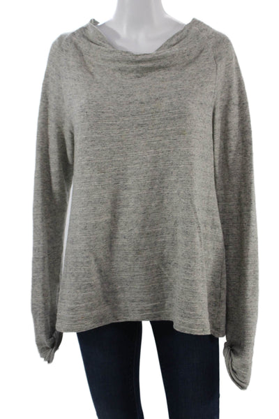 Standard James Perse Unisex Pullover Sweater Gray Wool Acrylic Size 3