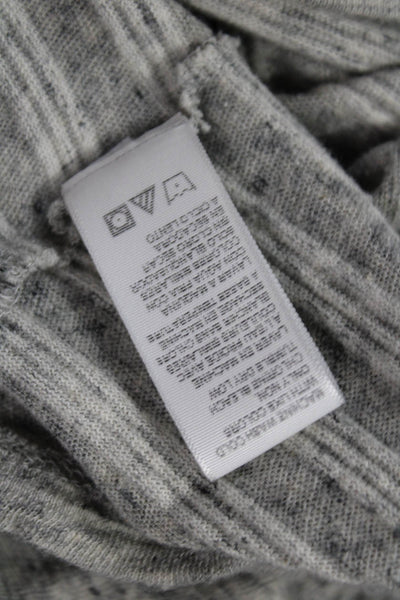 Standard James Perse Unisex Pullover Sweater Gray Wool Acrylic Size 3