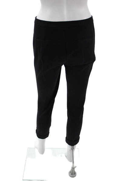 Joie Womens Ankle Cropped Black Pants Size 4