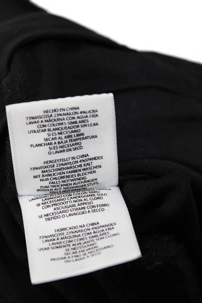 Joie Womens Ankle Cropped Black Pants Size 4