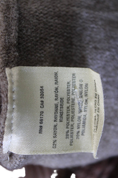 Moth Anthropologie Unisex Beige Pullover Sweater 3/4 Sleeve Size XS