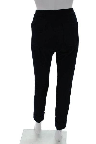 Rag & Bone Womens Cropped Ankle Pants Dark Blue 100% Cotton Size 2