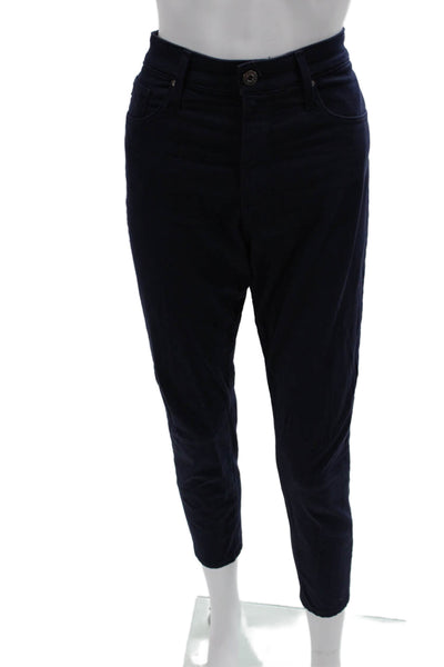 AG Adriano Goldschmied Women Dark Blue Cropped Ankle Pants Size 29