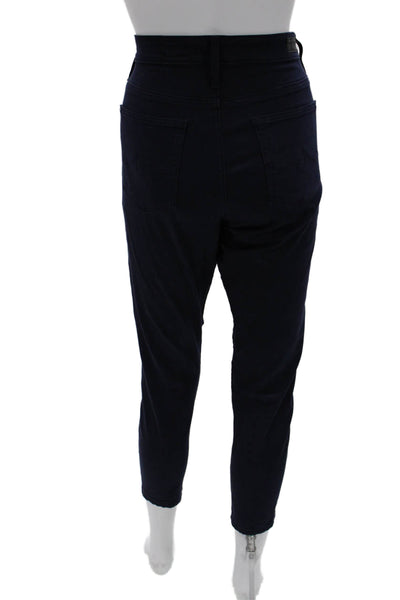 AG Adriano Goldschmied Women Dark Blue Cropped Ankle Pants Size 29