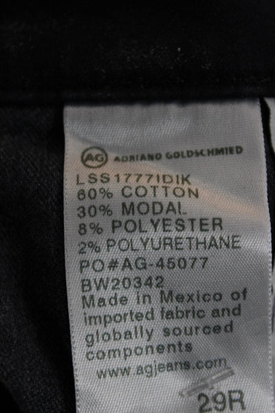 AG Adriano Goldschmied Women Dark Blue Cropped Ankle Pants Size 29