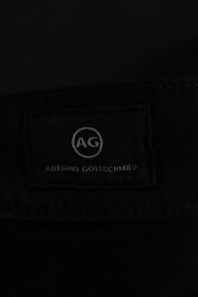 AG Adriano Goldschmied Women Dark Blue Cropped Ankle Pants Size 29