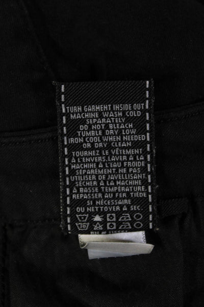 7 For All Mankind Women Black Mid Rise Jeggings Size 28