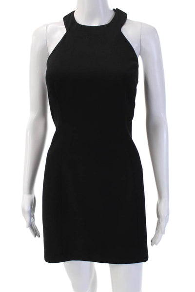 Laundry by Shelli Segal Womens Black Sheath Mini Dress Sleeveless Size 8