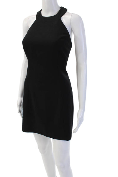 Laundry by Shelli Segal Womens Black Sheath Mini Dress Sleeveless Size 8