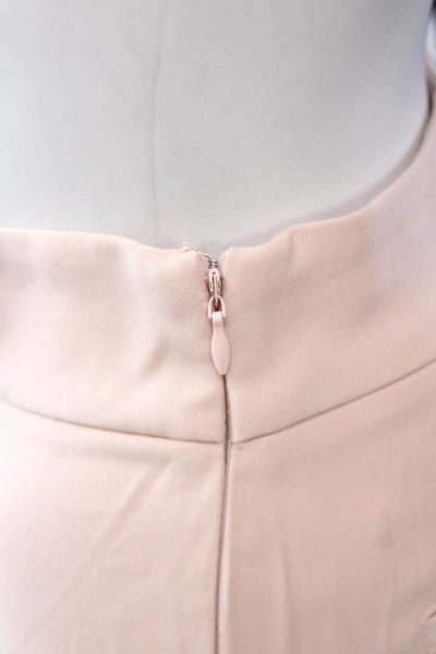 Greylin Anthropologie Women Beige Ankle Cropped Dress Pants Rayon Size XS