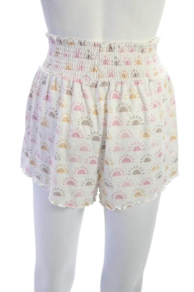 Z Supply Unisex White Beach Shorts Size M