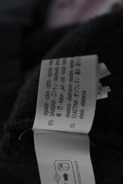 Zara Childens Girls Pullover Hoodie Grey Cotton Size 13-14