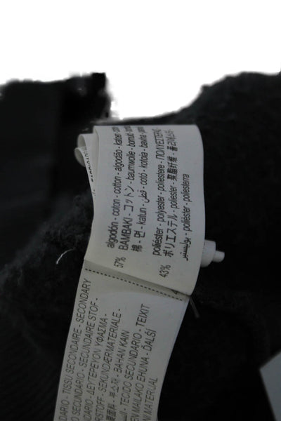 Zara Childens Girls Pullover Hoodie Grey Cotton Size 13-14