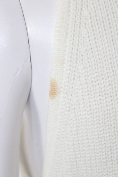 Cotton By Autumn Cashmere Womens White Cotton V-Neck Button Up Camisole Size M