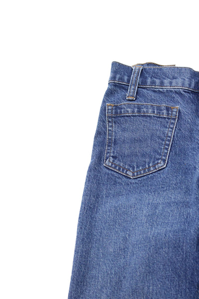 Madewell Womens Mom Straight Jeans Blue Mid Rise Button Size 23