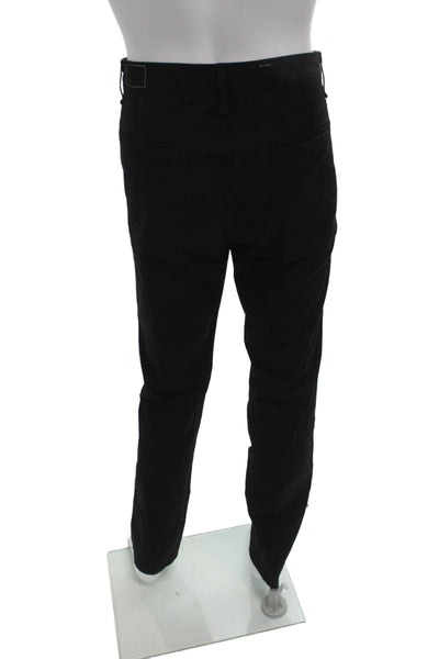Rag & Bone Mens Dress Pants Black 32in Inseam 97% Cotton Size 34