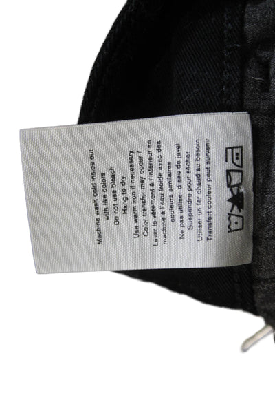 Rag & Bone Mens Dress Pants Black 32in Inseam 97% Cotton Size 34
