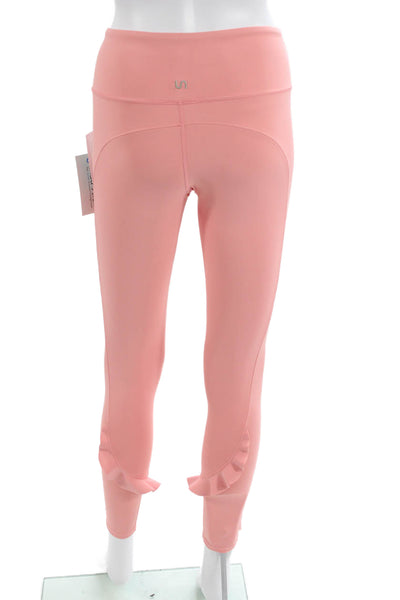 Urban Savage Women Ankle Leggings Pink Size XS