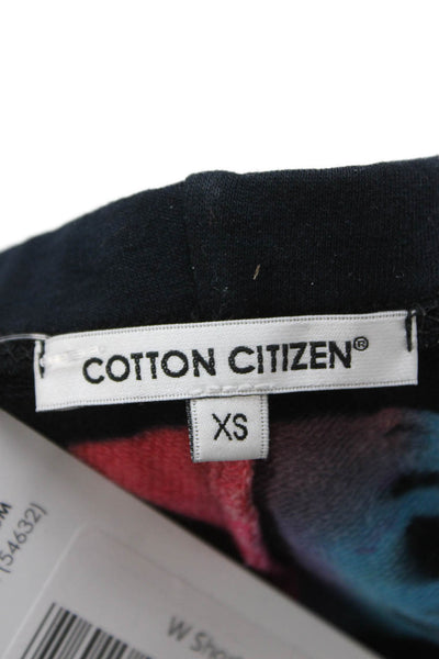 Cotton Citizen Unisex Biker Striped Shorts Black Size XS