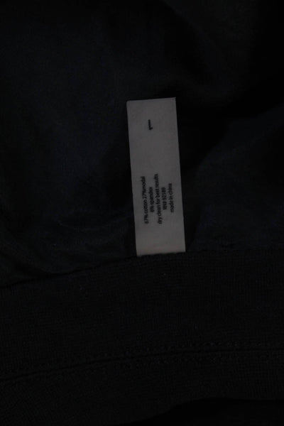 Carson Womens One Button Long Sleeve Blazer Solid Black Size 1