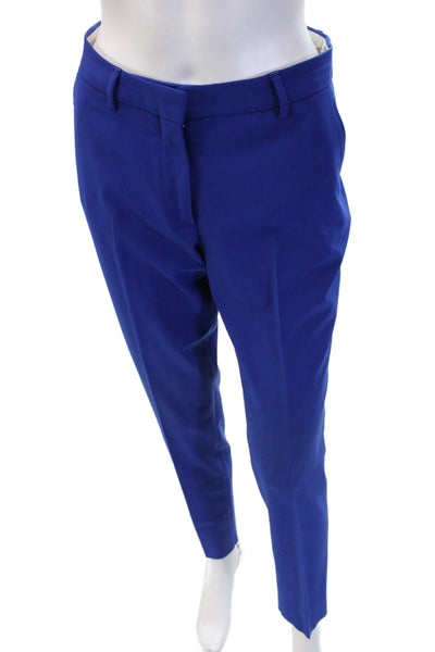 Paul Smith Mens Dress Pants Blue Virgin Wool Blend Size 40