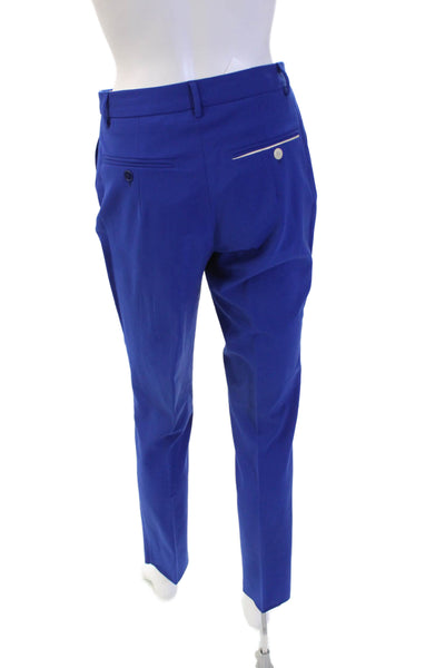 Paul Smith Mens Dress Pants Blue Virgin Wool Blend Size 40