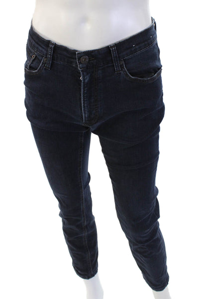 Brax Feel Good Mens Skinny Tapered Dark Blue Jeans Size 32