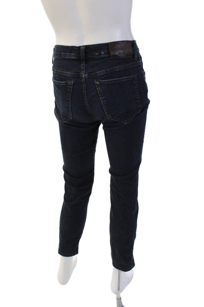 Brax Feel Good Mens Skinny Tapered Dark Blue Jeans Size 32