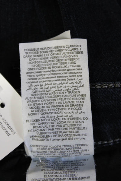 Brax Feel Good Mens Skinny Tapered Dark Blue Jeans Size 32