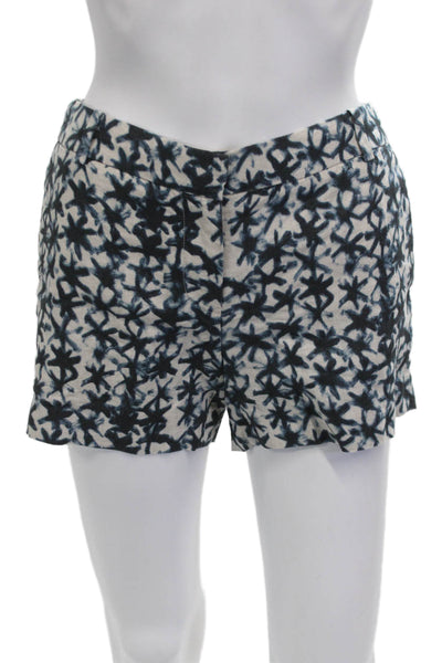 J Crew Unisex Linen Floral Shorts Beige Size 0