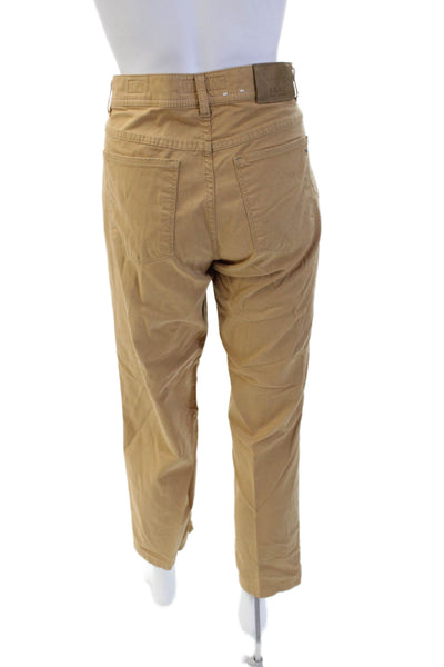 Brax Feel Good Mens Chino Khakis Tan Size 32