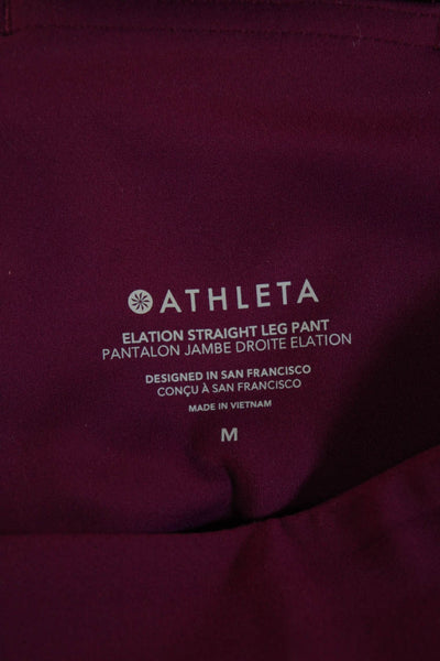 Athleta Women Purple Leggings Size M
