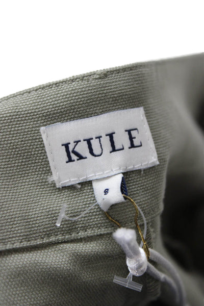 Kule Unisex Green Lyocell Hemp Dress Pants Size 8