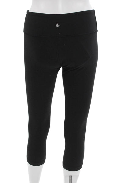 Lululemon Womens Black Capri Leggings Size 6