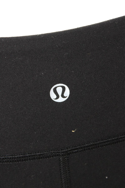 Lululemon Womens Black Capri Leggings Size 6