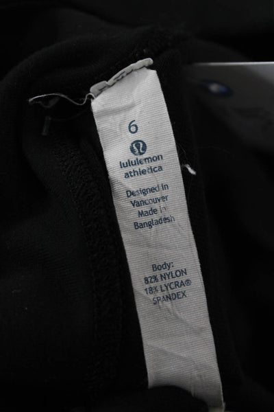 Lululemon Womens Black Capri Leggings Size 6
