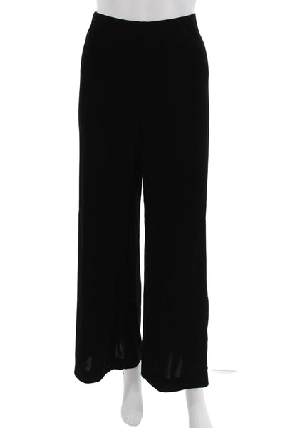 MNG Women Dress Pants Black Size L