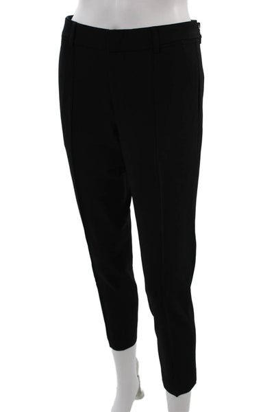 Vince Womens Ankle Cropped Dress Pants Black Wool Size 4