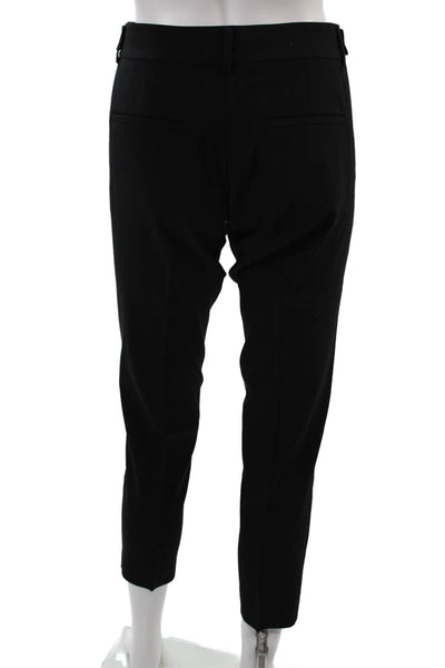 Vince Womens Ankle Cropped Dress Pants Black Wool Size 4