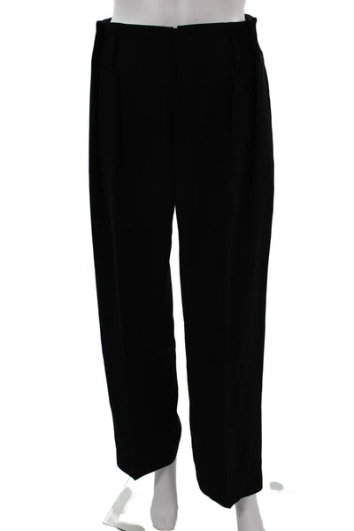 Vince Unisex Black Dress Pants Polyester Size 0