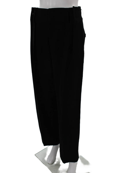 Vince Unisex Black Dress Pants Polyester Size 0