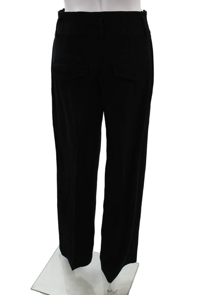 Vince Unisex Black Dress Pants Polyester Size 0