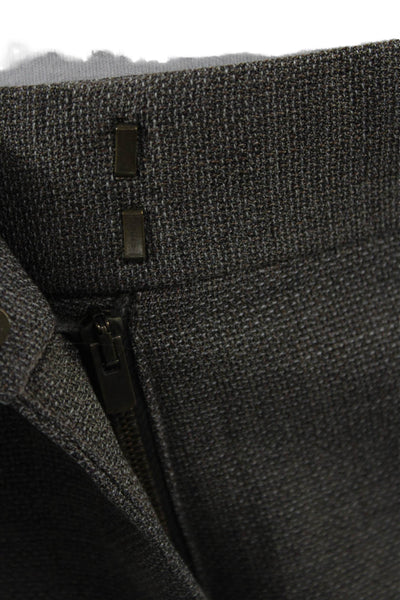 Stella McCartney Unisex 2 Piece Brown Wool Suit Jacket Pants Size 40